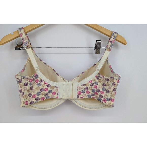 MODERN MOVEMENT BRA 32DDD Tan & polka dots - Picture 7 of 9
